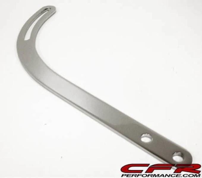 CFR Performance Chevy Small Block Universal Upper Alternator Bracket Arm (SWP) - Chrome HZ-9079-C