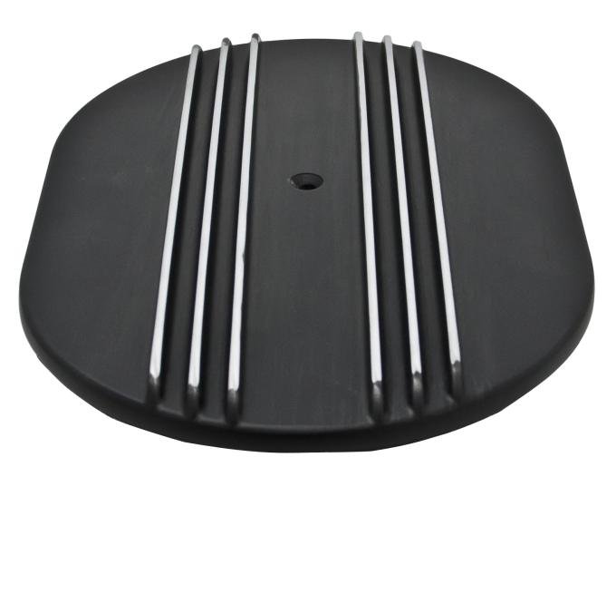 CFR Performance Aluminum 12" Oval Air Cleaner Top Partial Finned HZ-6020T-4