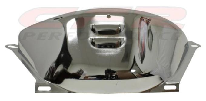 CFR Performance Chevy-GM Turbo TH-350-TH-400 Chrome Steel Flywheel-Flexplate Cover HZ-9588