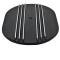 CFR Performance Aluminum 12" Oval Air Cleaner Top Partial Finned HZ-6020T-4