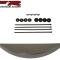 CFR Performance 3" Universal Chrome Steel Cooling Fan Shroud - Chevy-Ford-Mopar HZ-9453