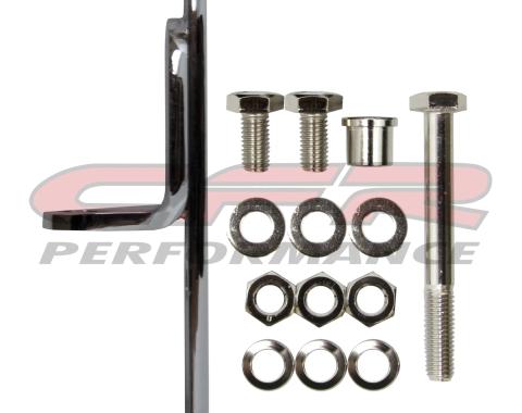 CFR Performance Steel Chevy Small Block Alternator Brackets - Header F Style SWP HZ-9322
