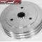 CFR Performance Chevy Small Block Aluminum Crank Pulley - 3 Groove (Short) - Machined HZ-8858-M