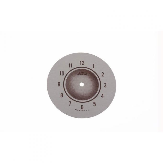 Dennis Carpenter Clock Face - 1936 Ford Car   68-15034-M
