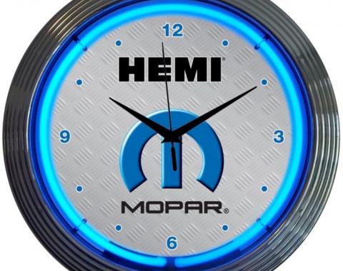 Neonetics Neon Clocks, Mopar Hemi Neon Clock