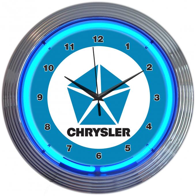 Neonetics Neon Clocks, Chrysler Pentastar Neon Clock