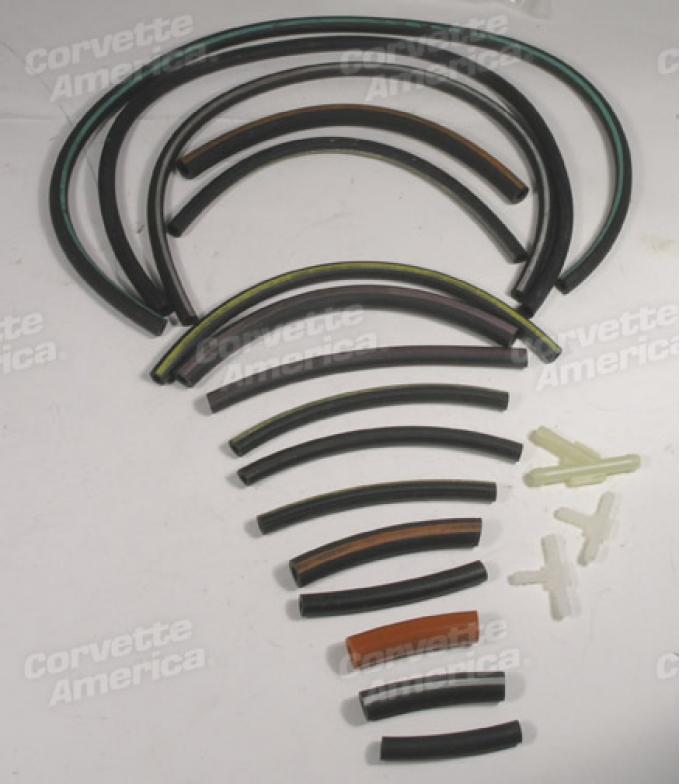 Corvette Emission Hose Kit, L82 & L48 with NB2, 1979