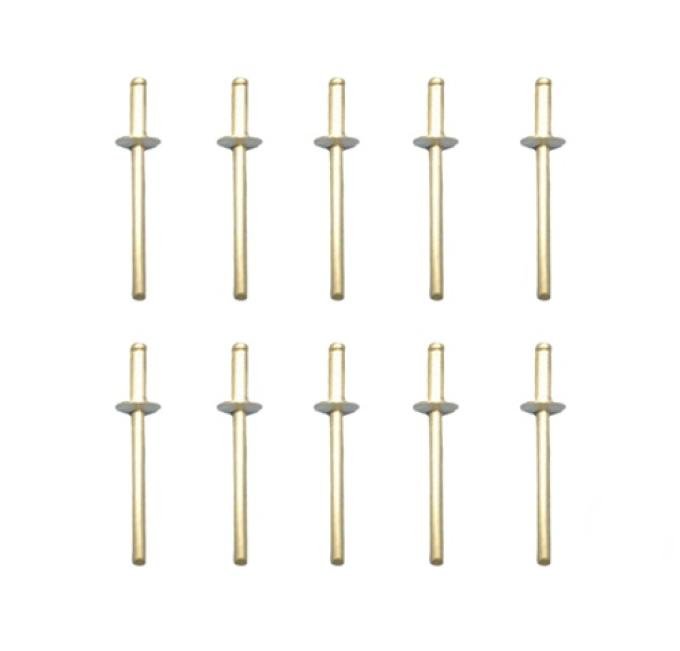 Redline Restomotive® 1967-1968 Chevrolet Camaro Rally Sport Headlight Door Molding Rivet Set