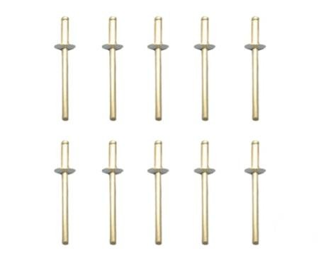 Redline Restomotive® 1967-1968 Chevrolet Camaro Rally Sport Headlight Door Molding Rivet Set