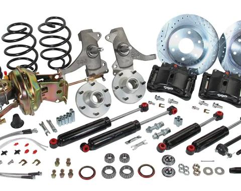 Classic Performance Grand Slam Kit with Modular 2.5' Drop spindles & Big Brakes, 1971-72 C10 7172GSK-65213