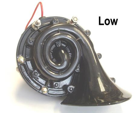 Ford Thunderbird Horn, Low Pitch, Seashell Type, Replacement, 1958-64