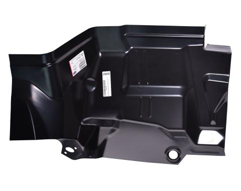 Redline Restomotive® 1967-1969 Camaro / Firebird Complete Left Toe Board Repair / Patch Panel