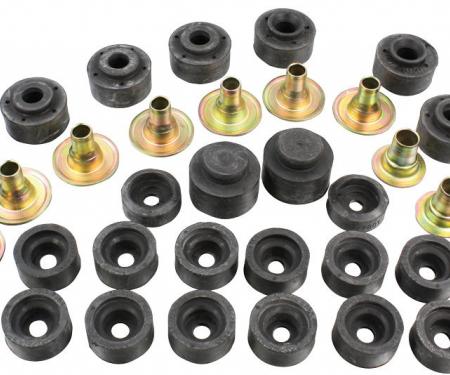 RestoParts Bushing Kit, Body, 1973-77 GM A Body, 28 Bushings G240628