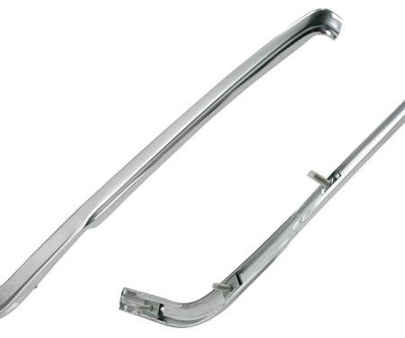 RestoParts Molding, Fender Eyebrow, 1969 Chevelle/El Camino, Except SS NN16501