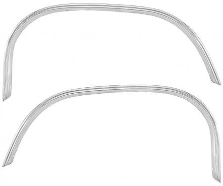 RestoParts Molding, Wheel Opening, 1966 Chevelle, Rear, Pair PZ00150-PR