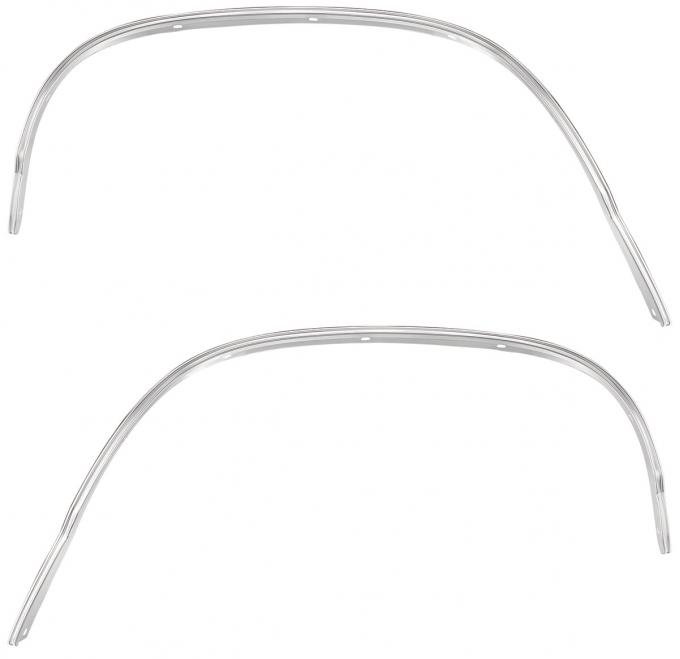 RestoParts Molding, Wheel Opening, 1968-69 Chevelle/El Camino, Front, Pair CH689F-PR