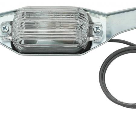 RestoParts License Lamp, 1968-72 Oldsmobile, Assembly C240244