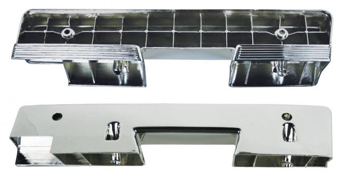 RestoParts Armrest Bases, Chrome, 1961-64 Cutlass/Skylark/Riviera C240310