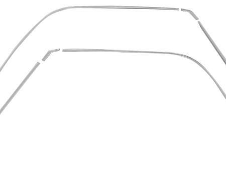 RestoParts Roof Drip Molding, Complete Kit, 68-72 El Camino 97CH008