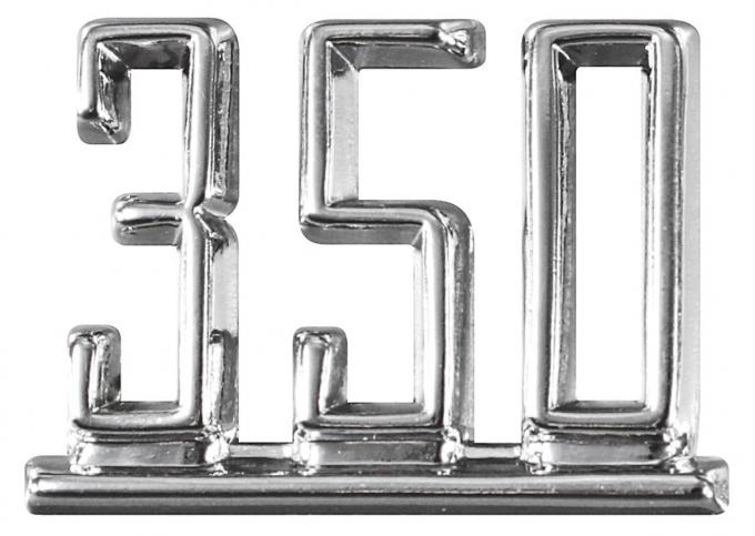 RestoParts Emblem, Fender, 1965-67 Chevelle/El Camino, 350 PZ00047