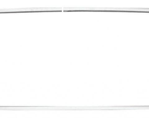 RestoParts Window Reveal Molding Set, Rear 1964-65 Chevelle CH26312