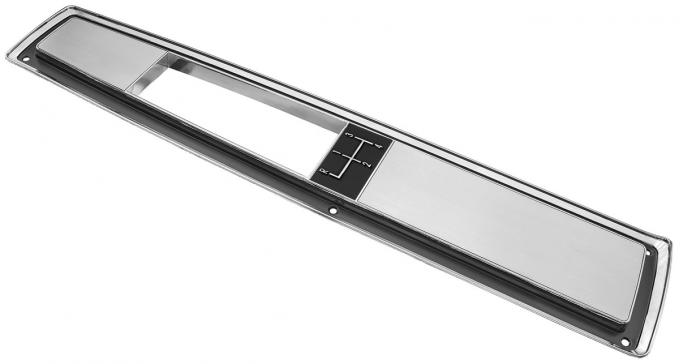 1968-1972 Chevelle / El Camino 4 Speed Console Top Plate with Indicator