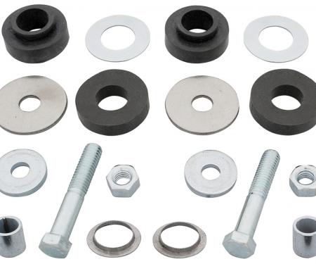 RestoParts Bushing Kit, Radiator Support, 1965-67 GM A Body, w/Hardware RB0521