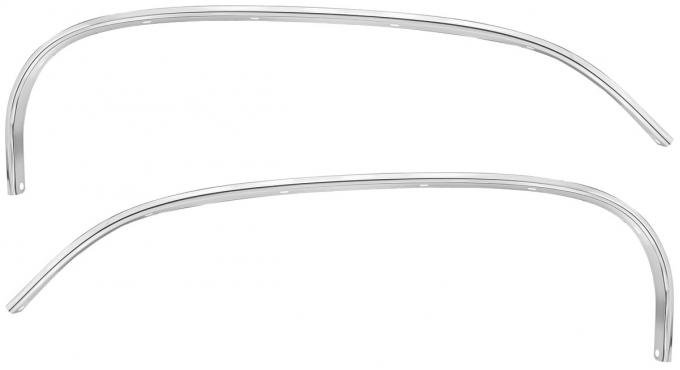RestoParts Molding, Wheel Opening, 1964 El Camino, Rear, Pair NEL64R-PR
