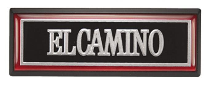 RestoParts Nameplate, Dash, 1981-85 El Camino KM00298