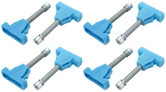 Redline Restomotive® 1978-1988 G-Body Headlight Adjuster Set, 8 Piece