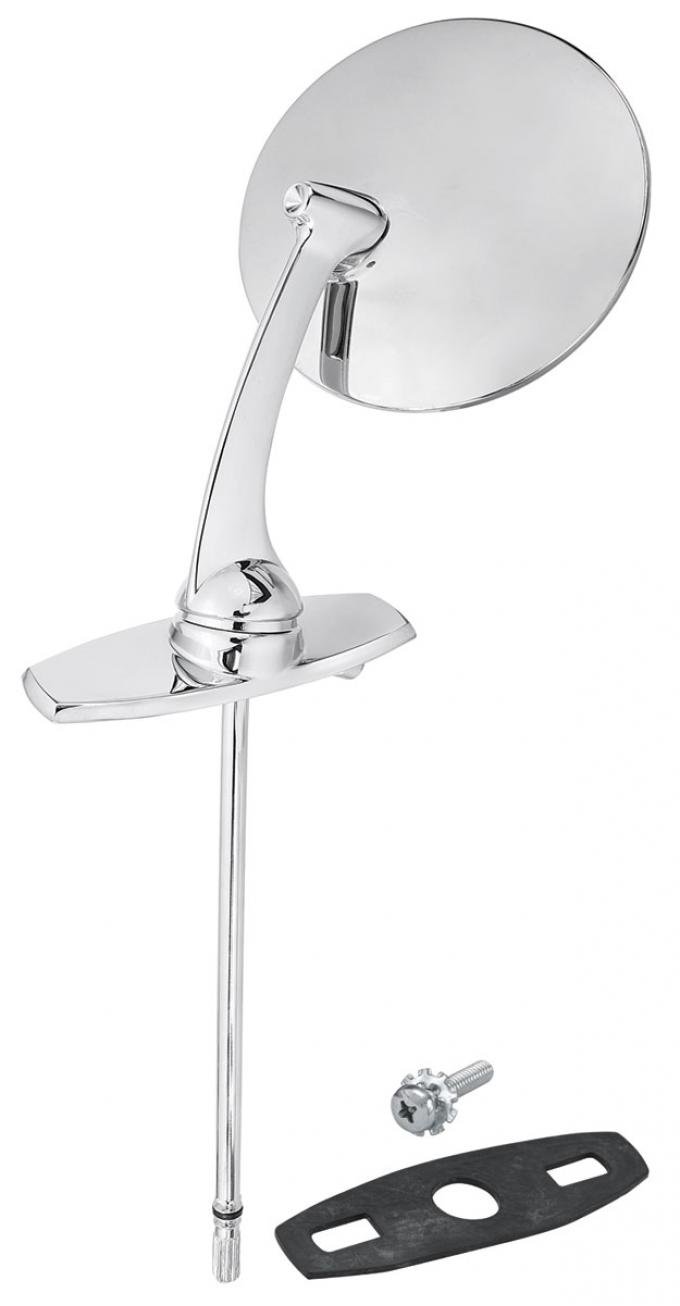 RestoParts Mirror, Outside,1961-64 Cadillac, Left Hand CA65150-LH