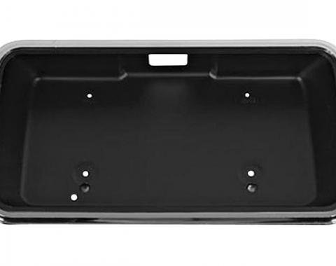 RestoParts License Plate Pocket, 1978-87 El Camino, Reproduction, Black L240268BK