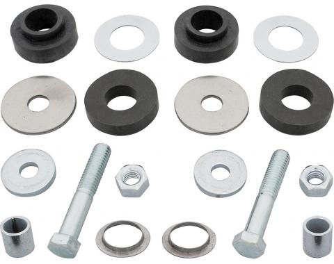 RestoParts Bushing Kit, Radiator Support, 1965-67 GM A Body, w/Hardware RB0521