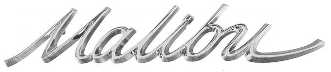 RestoParts Emblem, Quarter Panel, 1966-67 Malibu CHV4325