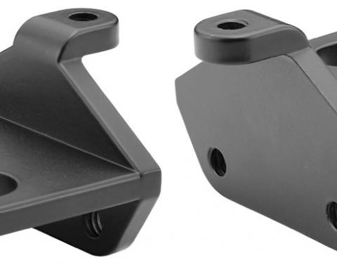 Redline Restomotive® 1970-1982 Chevelle / El Camino Super Sport Cowl Induction Door Pivot Supports / Flapper Door Brackets