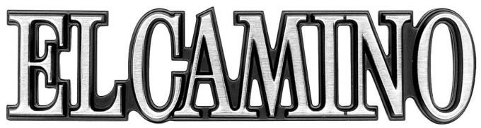 RestoParts Emblem, Quarter Panel, 1978-87 "El Camino" KM00855