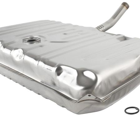 RestoParts Fuel Tank, 1970-72 Chevelle/Monte Carlo, Stainless Steel, w/o EEC, w/o Vents CH28907