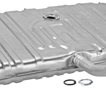 RestoParts Fuel Tank, 20-Gallon, 1970-72 ChevelleMonte, w/ EEC, w/3 Vents, w/Neck, Galvanized Steel CH28908GV