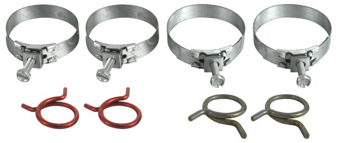 RestoParts Hose Clamp Kit, 1954-68 GM Cars, Radiator/Heater Hose CH31101