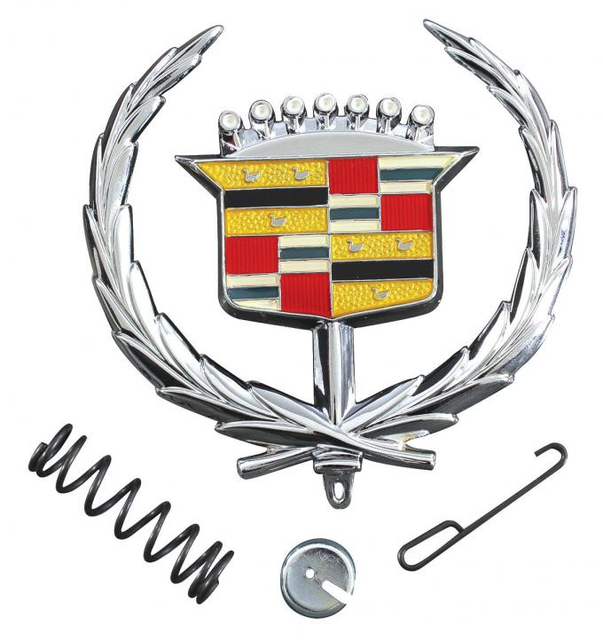 RestoParts Emblem, Hood Ornament, 1971-78 Cadillac, Eldorado/Fleetwood CE08401
