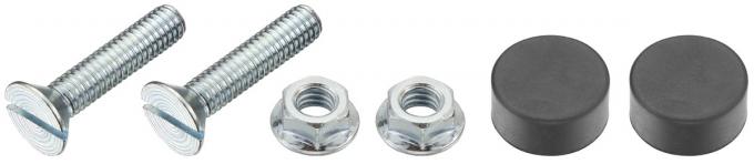 RestoParts Hood Adjuster Bolt Kit, 1964-77 GM "A" Body/1959-63 Bonn/Cat/GP/1964-72 Riv C21071