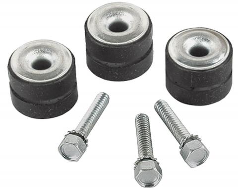 RestoParts Screw/Rubber Grommet, Wiper Motor, 1959-88 GM, Set WM24000