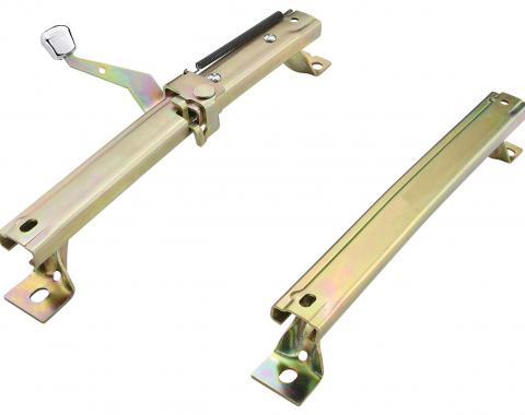RestoParts Seat Track, 1966-72 GM A Body, Bucket, Right Hand CH24738-RH
