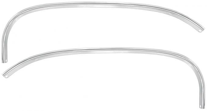 RestoParts Molding, Wheel Opening, 1964 Chevelle, Rear, Pair NCH64R-PR