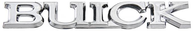 RestoParts Emblem, Trunk, 1978-87 Regal, "Buick" GN10041