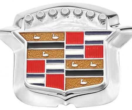 RestoParts Emblem, Trunk Lock Crest, 1969 Cadillac, Assembly CE08682