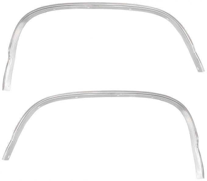 RestoParts Molding, Wheel Opening, 1968-69 Chevelle/El Camino, Rear, Pair CH689R-PR