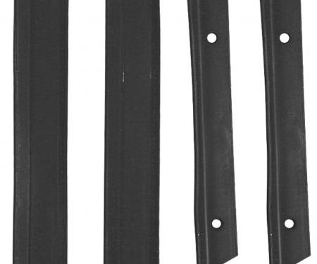 RestoParts Console, DIAL SEALING STRIPS, 1968-72 Chevelle/El Camino/Monte, Automatic RCS0561