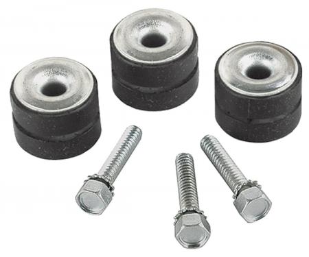 RestoParts Screw/Rubber Grommet, Wiper Motor, 1959-88 GM, Set WM24000