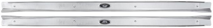 RestoParts Step Plates, 1964-67 GM "A" Body, Ribbed Style CHV4150